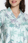Zivame 2 Mile Fashion Knit Poly Pyjama Set - Antique White — thumbnail 5